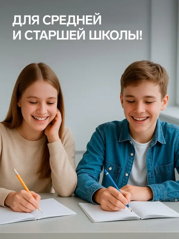 Тетради 96 листов в клетку &laquo;Смайлики&raquo;, 4 штуки