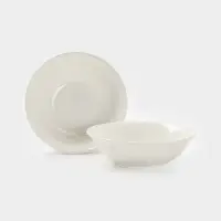 Набор тарелок 2 шт глубокая "White Label" 1500 мл, 22,5х22,5х7 см Набор тарелок 2 шт глубокая "White Label" 1500 мл, 22,5х22,5х7 см