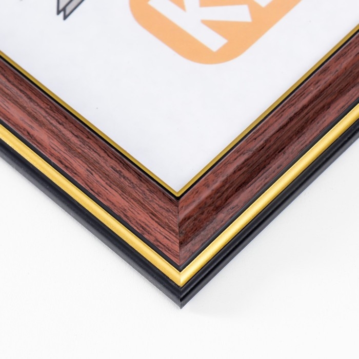 Фоторамка пластик 30х40 см бук (287) Фоторамка пластик 30х40 см бук (287)