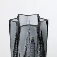 Ваза &laquo;Флоранс&raquo;, 25&times;11&times;9 см, стекло, серая