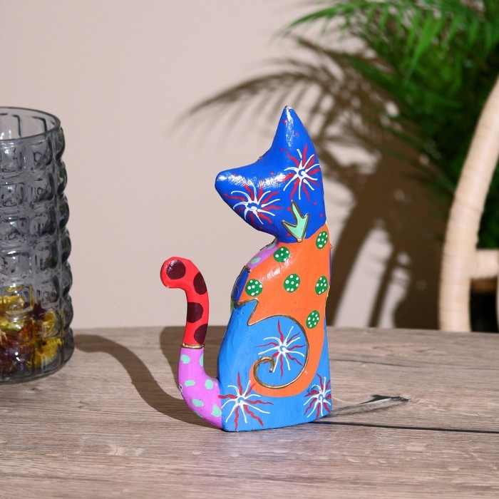 Сувенир дерево Сувенир дерево "Милый котёнок" 25х12х4 см МИКС