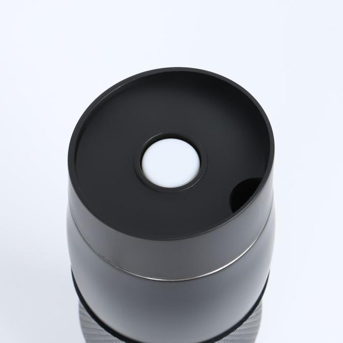 Термокружка, 350 мл, City, сохраняет тепло 8 ч, 20 х 7.5 см, чёрная