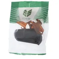 Угол наружный для плинтуса &laquo;Деконика&raquo;, с крепежом, 70 мм, 2 штуки, цвет 007 чёрный