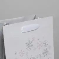 Пакет подарочный новогодний крафтовый Happy new year!, MS 18 х 23 х 10 см Пакет подарочный новогодний крафтовый Happy new year!, MS 18 х 23 х 10 см