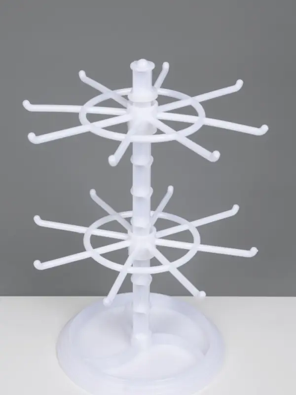 Подставка для украшений &laquo;QF. Карусель&raquo;, универсальная, 16&times;16&times;28 см, белая