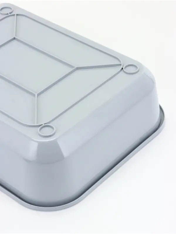 Туалет для кошек &laquo;Марсель&raquo;, 50&times;34.5&times;12 с, глубокий, с сеткой, полипропилен, светло-серый