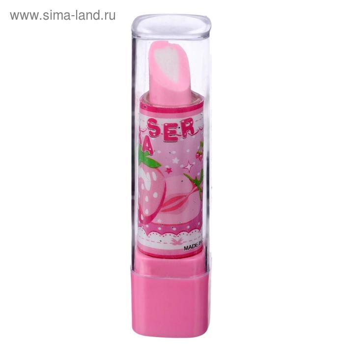 Набор ластиков фигурных 5 штук Набор ластиков фигурных 5 штук "Помада", 75 х 15 х 15 мм, в пакете