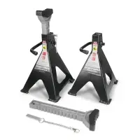 Подставка страховочная 6т, 370-590 мм, 2 шт с доп. фиксатором AVS AS-06