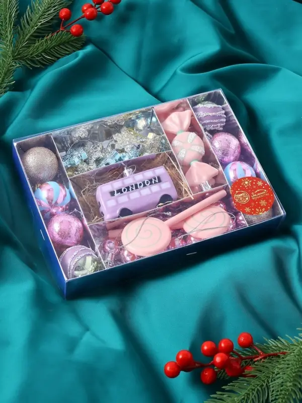 Ёлочные игрушки 34 шт. &laquo;В гостях у Деда Мороза&raquo;