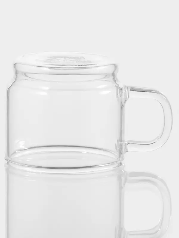 Кружка Magistro &laquo;Боттом&raquo;, 100 мл, 5.8&times;5.2 см штабелируемая, боросиликатное стекло, прозрачная