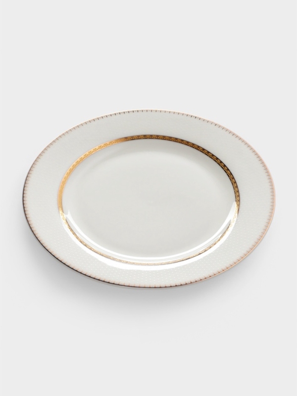 Тарелки WY Grace, d=20.5 см, набор 2 шт., фарфор, белые