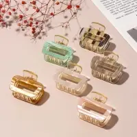 Краб для волос "Кимберли мини" нежность, 5,5х4 см, микс