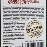 Подарочный набор новогодний: гель для душа, пена для ванны и мочалка, URAL LAB