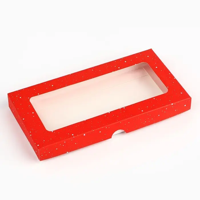 Коробка для шоколада «Яркие огни», с окном, 16.4 х 8.4 х 1.7 см Коробка для шоколада «Яркие огни», с окном, 16.4 х 8.4 х 1.7 см