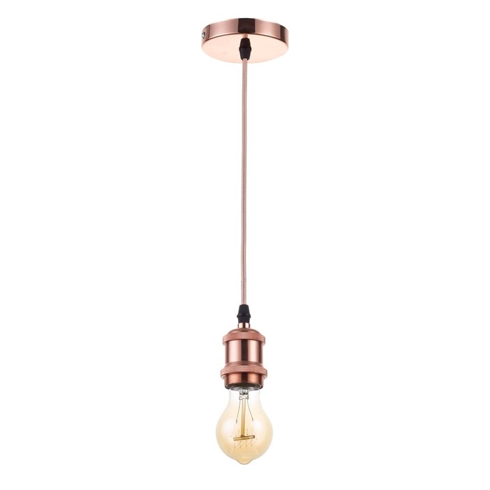 Светильник BayerLux "Эдиссон" Е27 60Вт розовое золото 10х10х100см