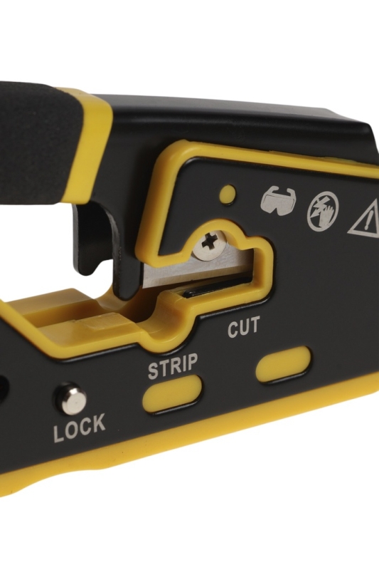 Кримпер ТУНДРА, обжим пластиковых клемм RJ45 RJ11/12, зачистка до 7 мм Кримпер ТУНДРА, обжим пластиковых клемм RJ45 RJ11/12, зачистка до 7 мм