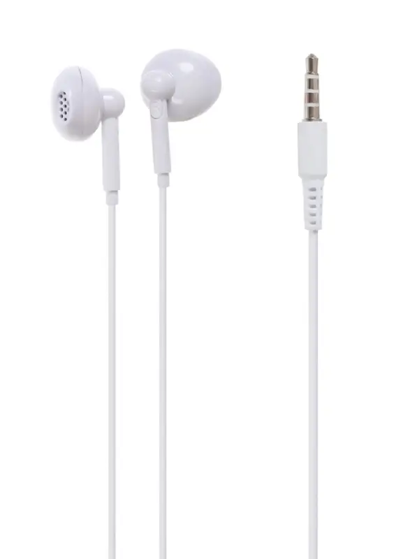 Наушники проводные SY-814, вкладыши, микрофон, Jack 3.5 мм, белые