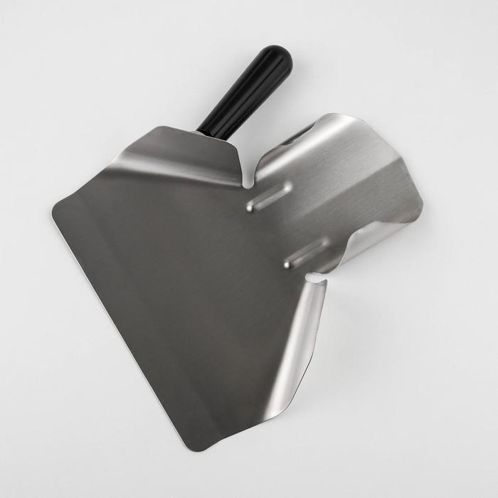 Совок из нержавеющей стали для картофеля фри, 24×23×6 см Совок из нержавеющей стали для картофеля фри, 24×23×6 см