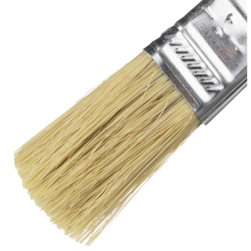 Кисть плоская 20 мм (3/4) натур. щетина дер. ручка Slimline Sparta 824155