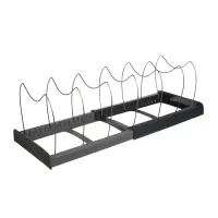 Подставка для посуды тм VETTA, раздвигающаяся, 31х24 см, пластик