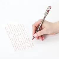 Ручка шариковая масляная Pensan My-Tech, узел-игла 0.7 мм, чернила красные