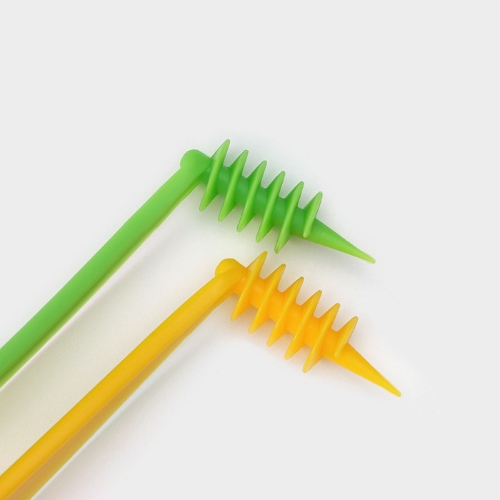 Овощерезка спиралью Доляна «Буратино», 10,5 см, цвет МИКС Овощерезка спиралью Доляна «Буратино», 10,5 см, цвет МИКС