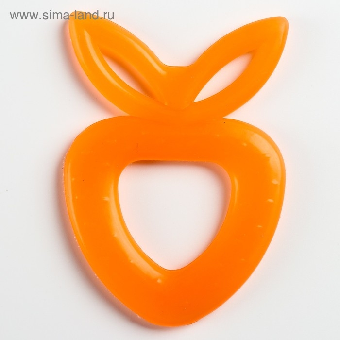 Прорезыватель силиконовый «Клубничка», цвет МИКС, КНОПА Прорезыватель силиконовый «Клубничка», цвет МИКС, КНОПА