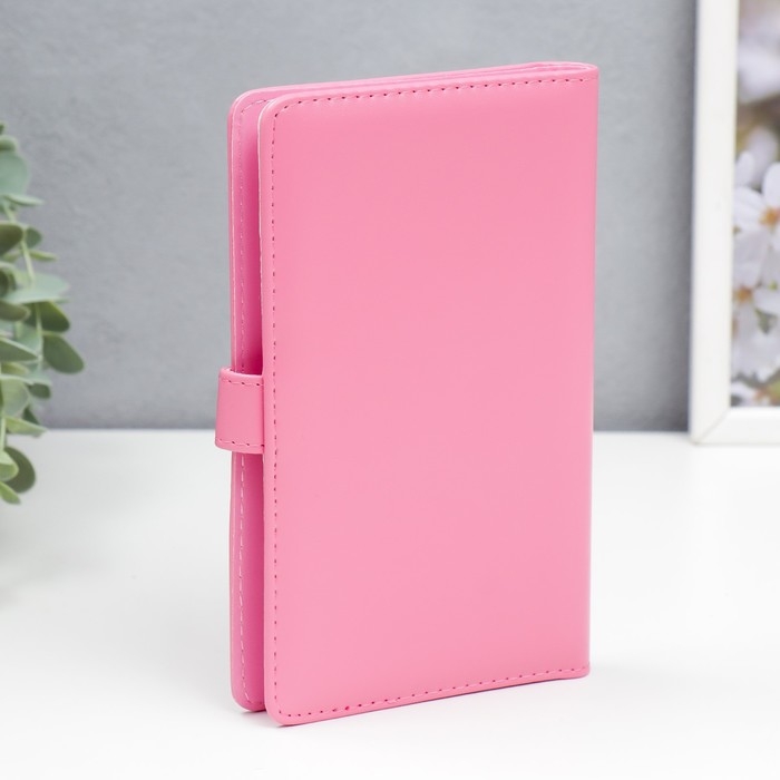 Фотоальбом для фото мини камер 96 фото 8,9х6 см Фотоальбом для фото мини камер 96 фото 8,9х6 см "Фотик" ярко-розовый 1,5х11,5х19 см