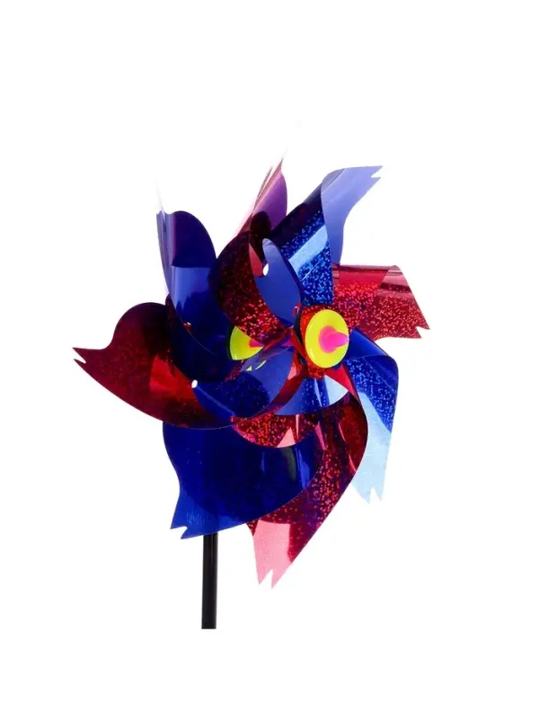 Ветерок &laquo;Вертушка Цветик&raquo;, садовая, 20&times;30 см, набор 3 шт., МИКС