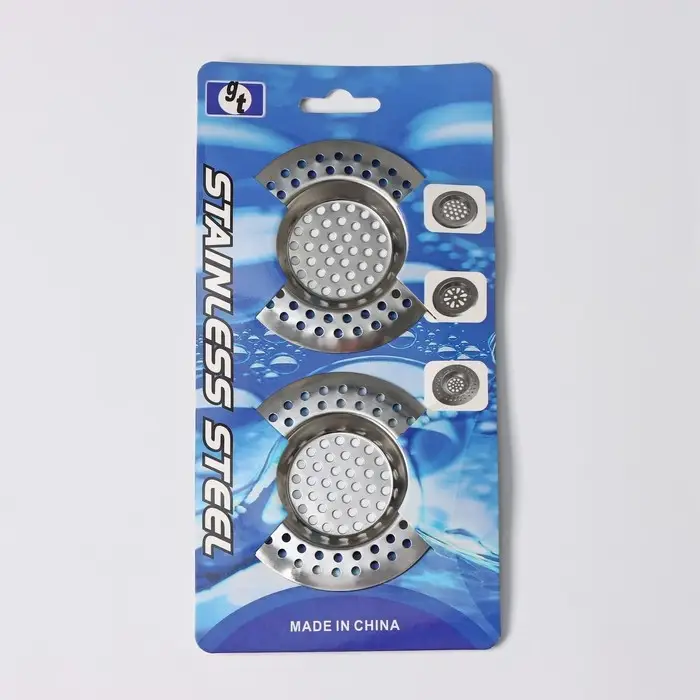 Фильтр для раковины, 2 шт., d=7.5 см Фильтр для раковины, 2 шт., d=7.5 см