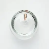 Стакан для виски "Непробиваемый" с пулей, в коробке с местом под бутылку, 250 мл