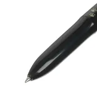 Набор шариковых ручек, 2 штуки, автоматические, 4-цветная, белый и чёрный корпуса, с рисунком