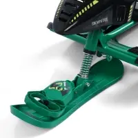 Снегокат Snowpatrol, со спинкой, зелёный, СНД2/SP3 Nika Kids