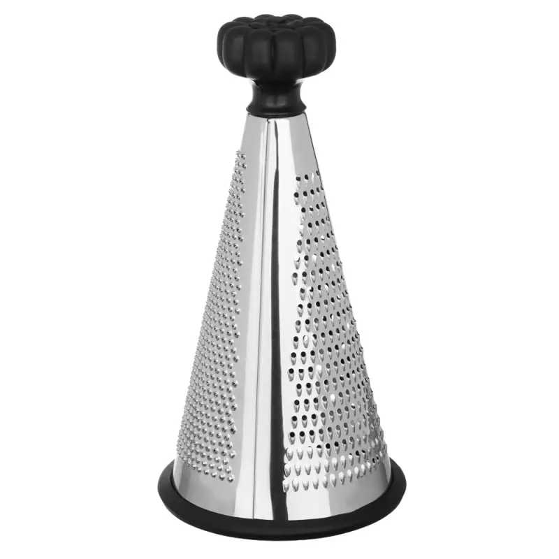 Терка 3-х сторонняя тм VETTA 25см, нерж.сталь, пластик. ручка