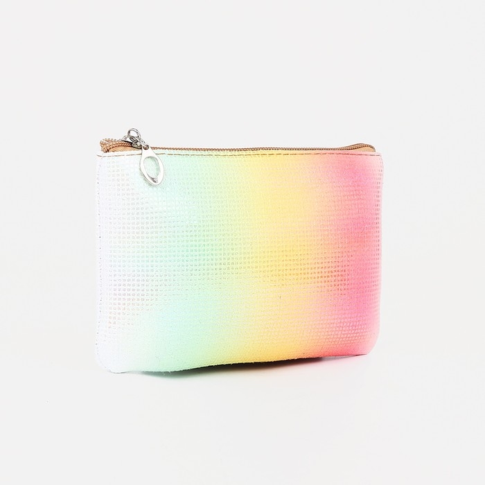 Набор косметичек 2 в 1 на молниях, цвет золотой/пудровый Набор косметичек 2 в 1 на молниях, цвет золотой/пудровый