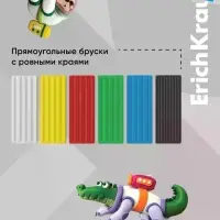 Пластилин 6 цветов, 108 г, ErichKrause "Kids Space Animals", со стеком, в картонной упаковке