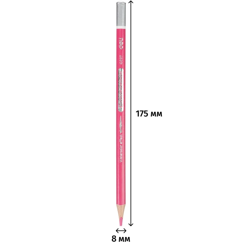 Карандаши цветные акварельные Deli EC00730 Color Emotion липа 36цв/наб