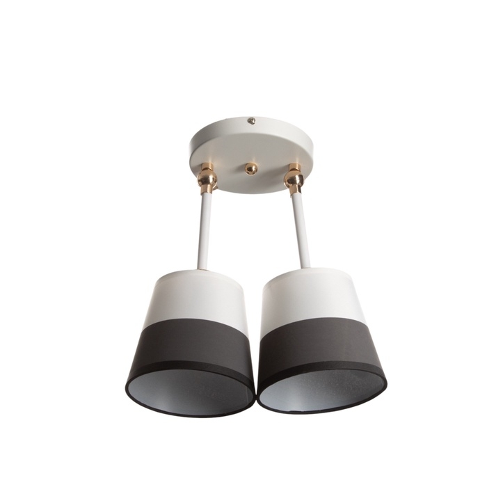 Люстра Люстра "Селена" 2хЕ27 40Вт бело-золотой 54х15х25 см