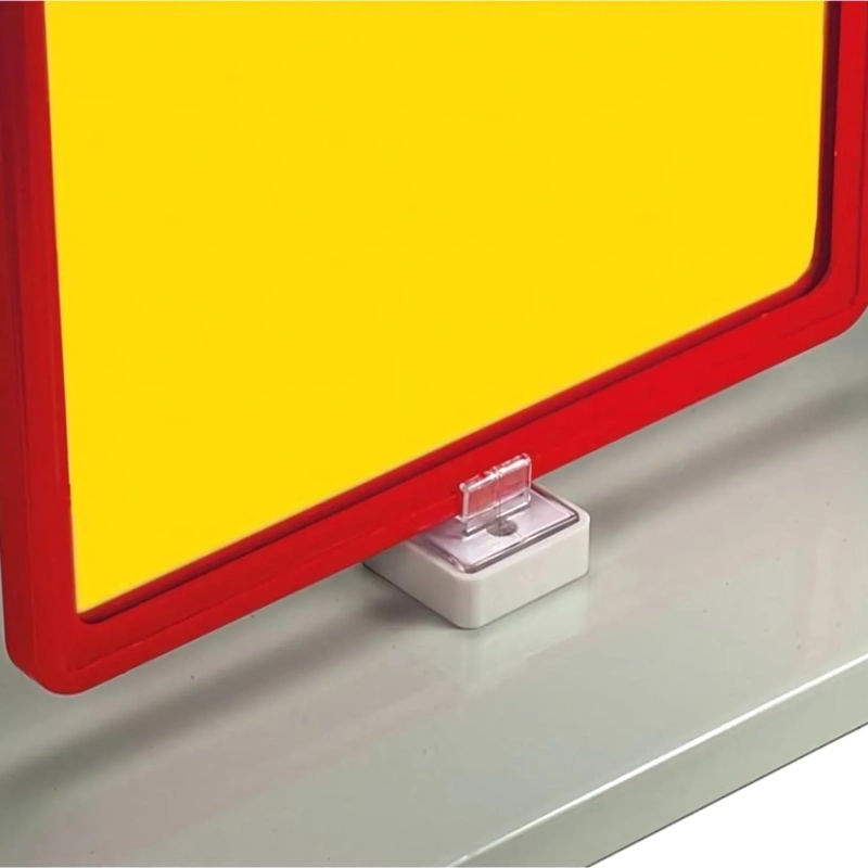 Держатель рамки под углом 90&deg; к поверхности 35х35мм квад., 10 шт/уп