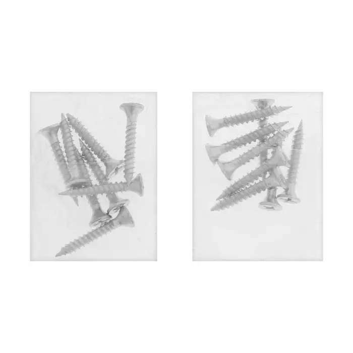 Петля-бабочка ТУНДРА, 120&times;75&times;2.0 мм, универсальная, без врезки, цвет матовый никель, 2 шт.