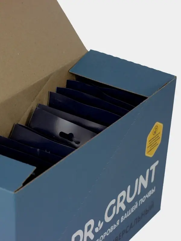 Удобрение минеральное универсальное, Dr.Grunt, шоу-бокс, 15 саше Удобрение минеральное универсальное, Dr.Grunt, шоу-бокс, 15 саше