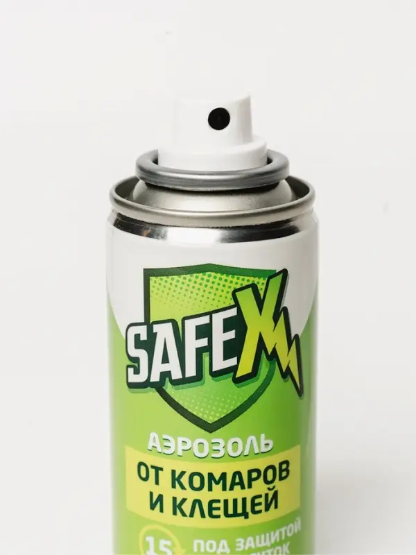 Аэрозоль Репеллент SAFEX, от клещей и комаров, 150 мл