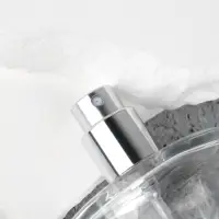 Флакон стеклянный для парфюма, с распылителем, 30 мл, d=4.6&times;6.8 см, прозрачный