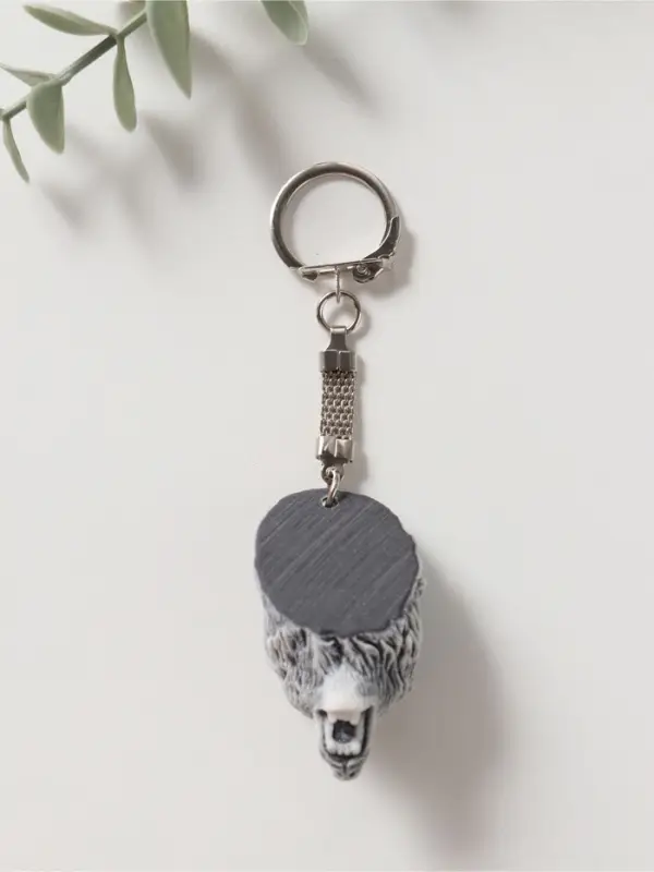 Брелок "Голова медведя" (3 вида), 5,5см