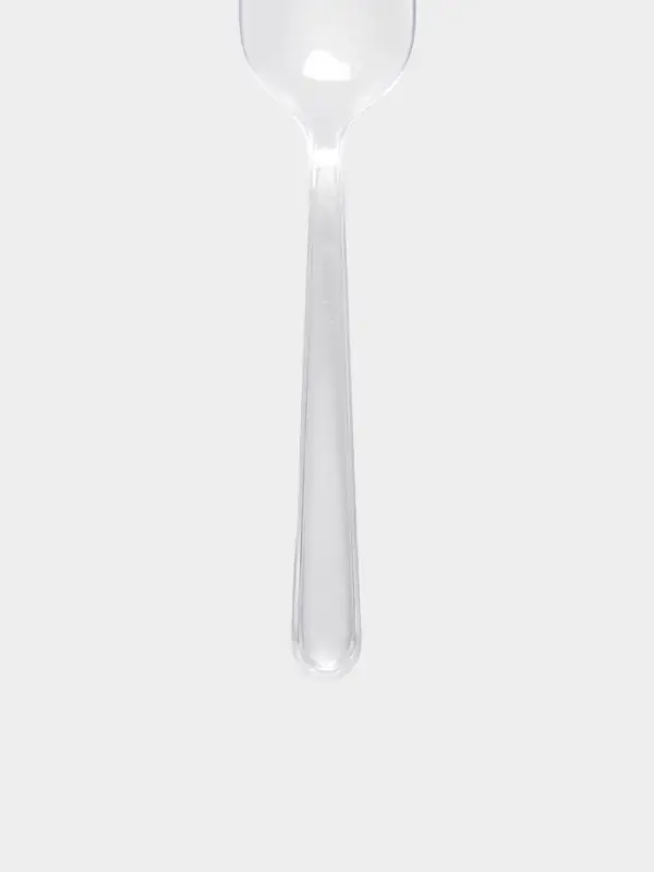 Ложки одноразовые Не ЗАБЫЛИ! &laquo;Премиум&raquo;, набор 6 шт., 18 см, пластик, прозрачные