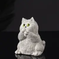 Набор фигурок &laquo;Три кота: ничего не вижу, не слышу, не говорю&raquo;, гипс, 7 см, серый
