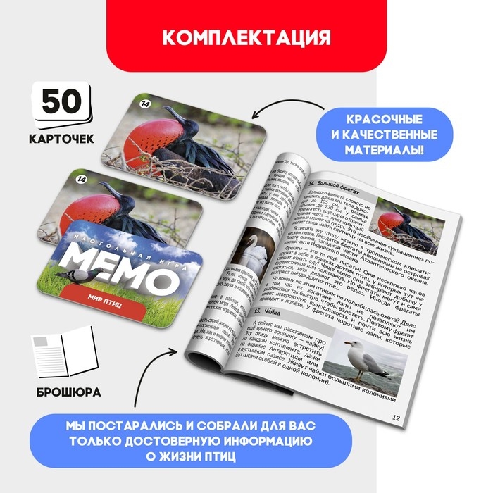 Мемо «Мир птиц» Мемо «Мир птиц»