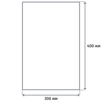 Пакет вакуумный пищевые 300х400мм РЕТ/РЕ 65мкм 200шт/уп