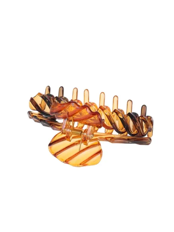 Крабик для волос &laquo;Бодиль&raquo;, 9 см, коричневый