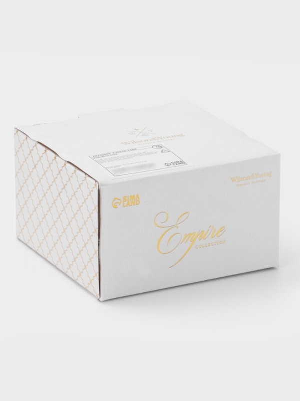 Кофейная пара 100мл W&Y "Empire", чашка и блюдце